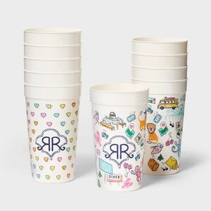 10ct Souvenir Cups - Roller Rabbit x Target (NWT)